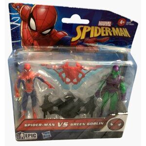 Spider-Man Vs Green Goblin Marvel Figures Epic Hero Series 4" Action Figures